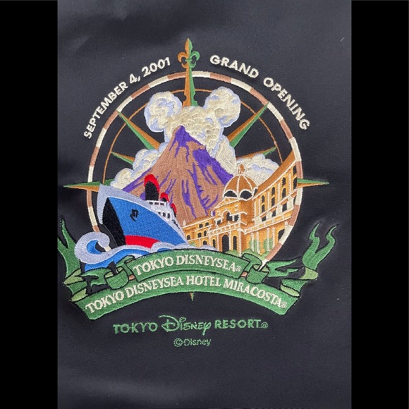 🎉2xHP🎉 Disney’s Tokyo DisneySea Mira Costa Embroidered Crossbody Bag